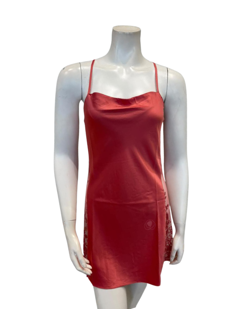 Rya Collection Camelia Darling Lace Chemise & Wrap Set