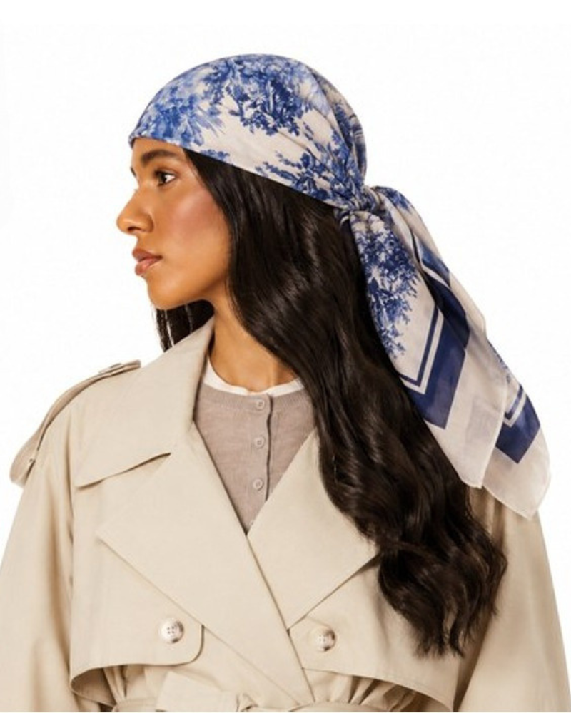 Tie Ur Knot Pond-er This Adjustable Pre-Tied Bandanna with Full Non Slip Grip