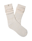 UGG 1119874 Strawberry/ Cream / Coffee Berry Rib Knit Slouchy Crew Socks 3 Pk Set