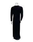 The Star Story Royal Blue Scroll Black Modal Button Down Nightgown