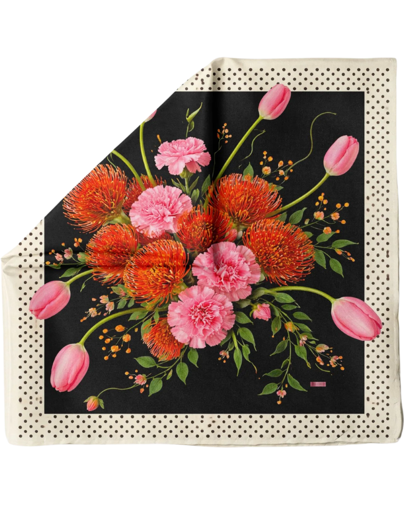Tie Ur Knot In Full Swing Square Scarf