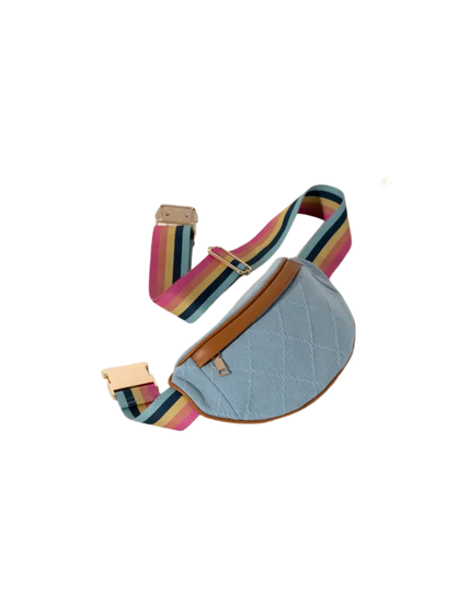 ShiraLeah Ali Denim Belt Bag Myselflingerie.com