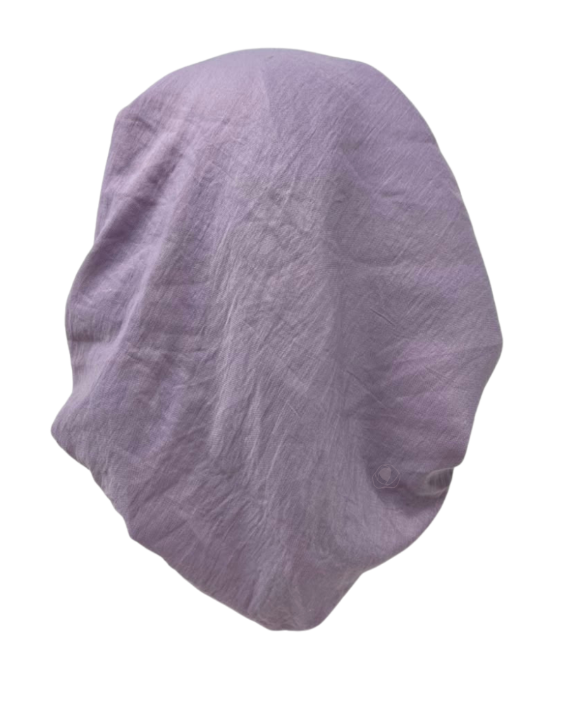 Tal New York Solid Lavender Soft Pre-Tied Bandanna with Velvet Grip