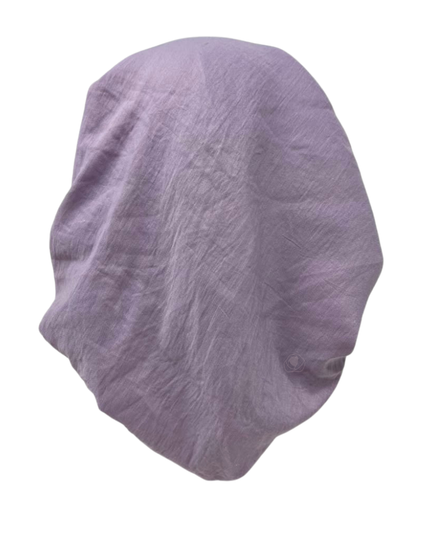 Tal New York Solid Lavender Soft Pre-Tied Bandanna with Velvet Grip