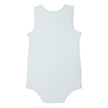 Buttermint White Beginner's Snapped Bodysuit with Shelf Bra / 2 Pack