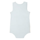 830 White Beginner's Snapped Bodysuit with Shelf Bra / 2 Pack