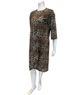 Jackie O' Leopard Print Swim Cover Up Dress Myselflingerie.com