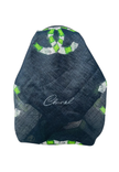 It's Younique OB-CC-GN Green Designer Inspired Metallic Pre-Tied Open Back Bandanna with Velvet Grip Myselflingerie.com