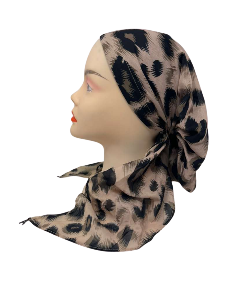 Ahead Tan Feral Chic Classic Fit Pre-Tied Bandanna