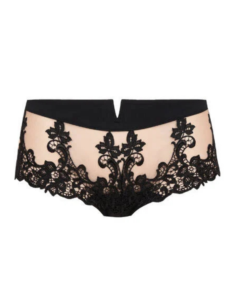 Simone Perele Tatoo Noir Saga Boyshort Panty