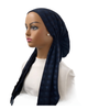 Ahead Navy Skycrest Israeli Style Long Tails Pre-Tied Bandanna