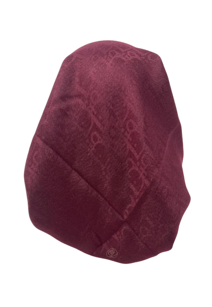It's Younique PP-DI-MA Maroon Designer Inspired Pre-Tied Bandanna with Velvet Grip Myselflingerie.com