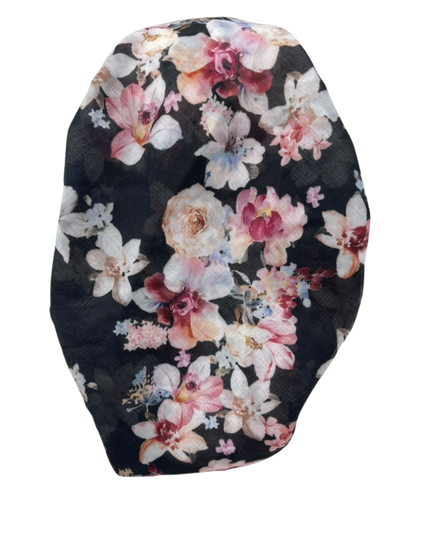 Scarf Bar Moonlight Garden Open Back Adjustable Pre-Tied Bandanna with Velvet Grip Myselflingerie.com
