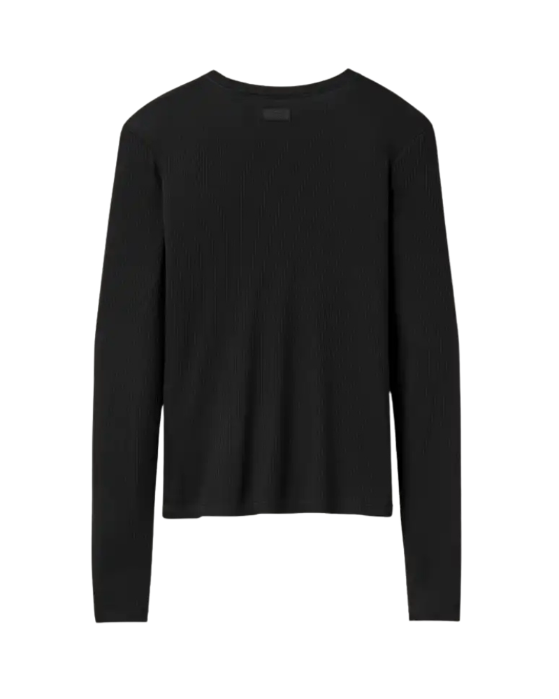 UGG 1182412 Black Aidelene Long Sleeve Rib Tee