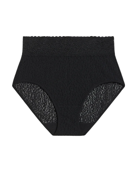 Wacoal Black High Bar Brief