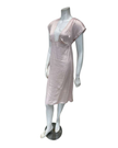 Oh! Zuza Blush Lace Tie Back Satin Chemise
