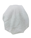 Cherie White/Silver Lined Adjustable Closed Back Pre-Tied Bandanna