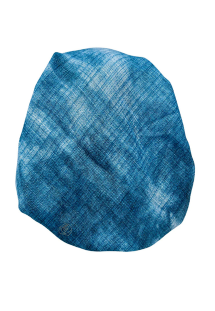 It's Younique PP-SHIM-OMLB Light Blue Ombre Shimmer Pre-Tied Bandanna with Velvet Grip Myselflingerie.com