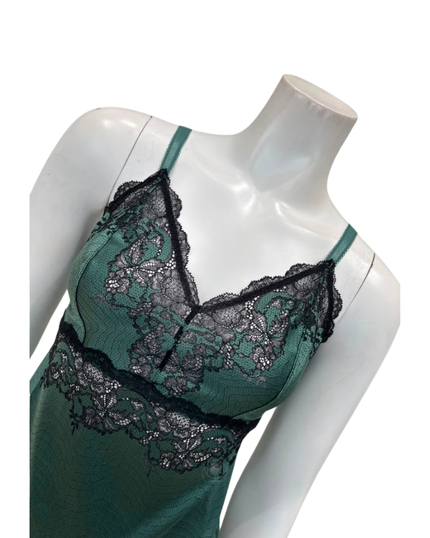 Wacoal Silver Pine/Black Modern Affair Cami & Boyshort Set