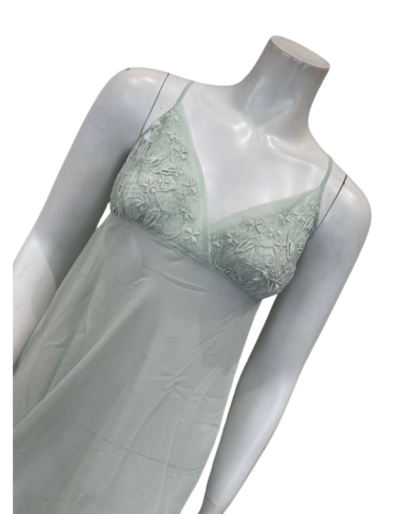Rya Collection Lagoon Duchess Babydoll Chemise & Robe Set