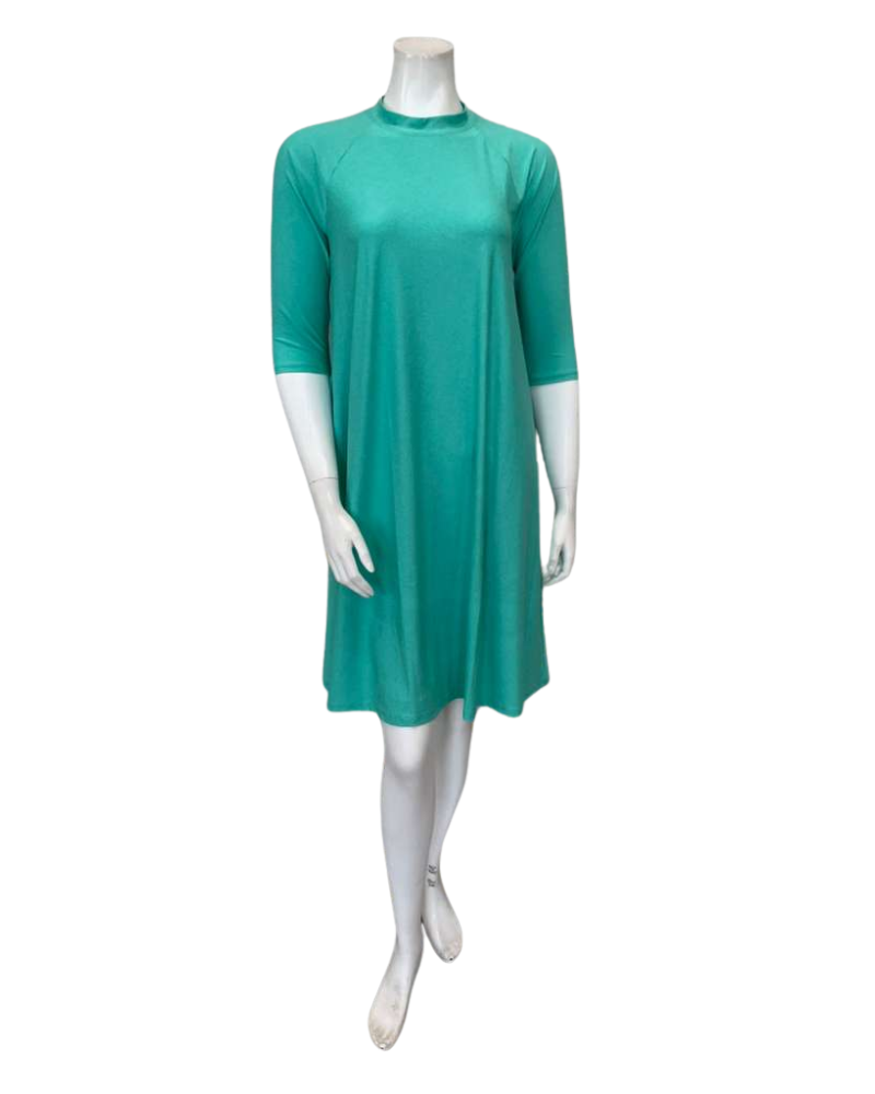 Flamingo Jade Swing Swim Dress Petite Length Myselflingerie.com