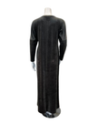 Pen-ky Olive Embroidered Flowers Velour Pull On Nightgown