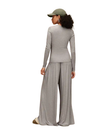 UGG 1182412 Grey Heather Aidelene Long Sleeve Rib Tee