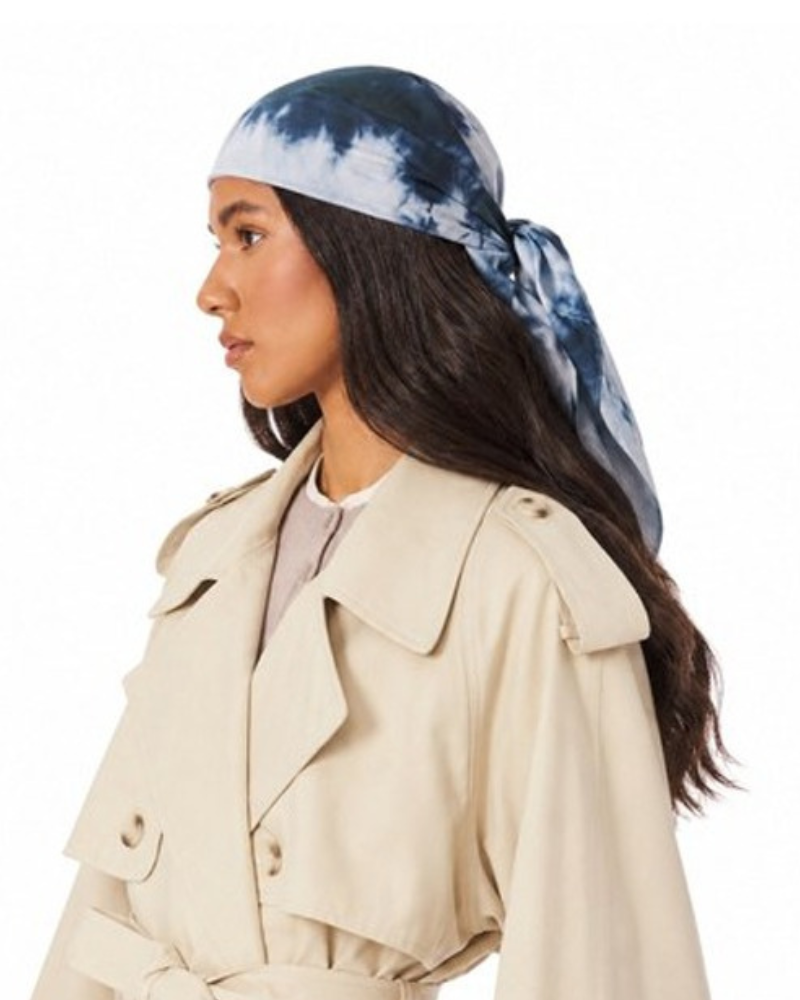 Tie Ur Knot To Dye For Adjustable Pre-Tied Bandanna with Full Non Slip Grip