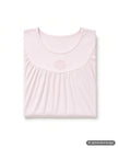 Folded Calida Powder Pink Long Sleeves 100% Cotton Nightshirt