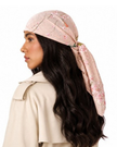 Tie Ur Knot Coming Into Bloom Adjustable Pre-Tied Bandanna with Full Non Slip Grip