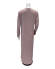 Verdiani Phard Ribbed Lace Necklace Motif Pull On Modal Nightgown