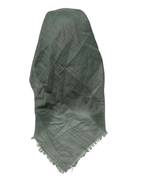 It's Younique OB-SHIM-GRN Solid Green Shimmer Pre-Tied Open Back Bandanna with Velvet Grip