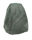 It's Younique Solid Green Shimmer Pre-Tied Open Back Bandanna with Velvet Grip