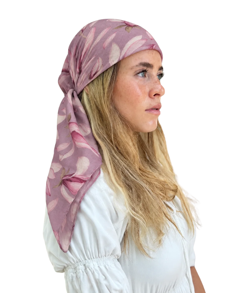 Scarf Bar Magnolia Square Scarf with Invisible Grip