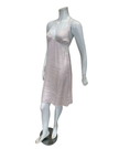 Oh! Zuza Blush Satin and Lace Chemise & Wrap Set