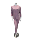 Oh! Zuza Lilac Round Neck Modal Pajamas Set