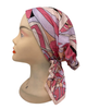 Revaz Hot Pink Pucci Inspired Short Tails Pre-Tied Bandanna