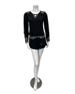 Fleur't Black Desire Modal Shorts Set