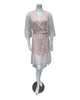 Oh! Zuza Blush Satin and Lace Chemise & Wrap Set