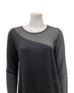 Verdiani Sheer Lace Black Modal Pajamas Set