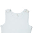Buttermint White Beginner's Snapped Bodysuit with Shelf Bra / 2 Pack