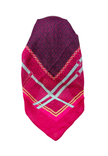 It's Younique OB-GUCBE-DKPK Dark Pink Gucci Belts Pre-Tied Open Back Bandanna with Velvet Grip Myselflingerie.com