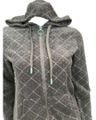 Seashells Black Textured Terry Hoodie & Solid Black Maxi Skirt Myselflingerie.com