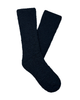 UGG Navy Fincher Ultra Cozy Men's Crew Socks