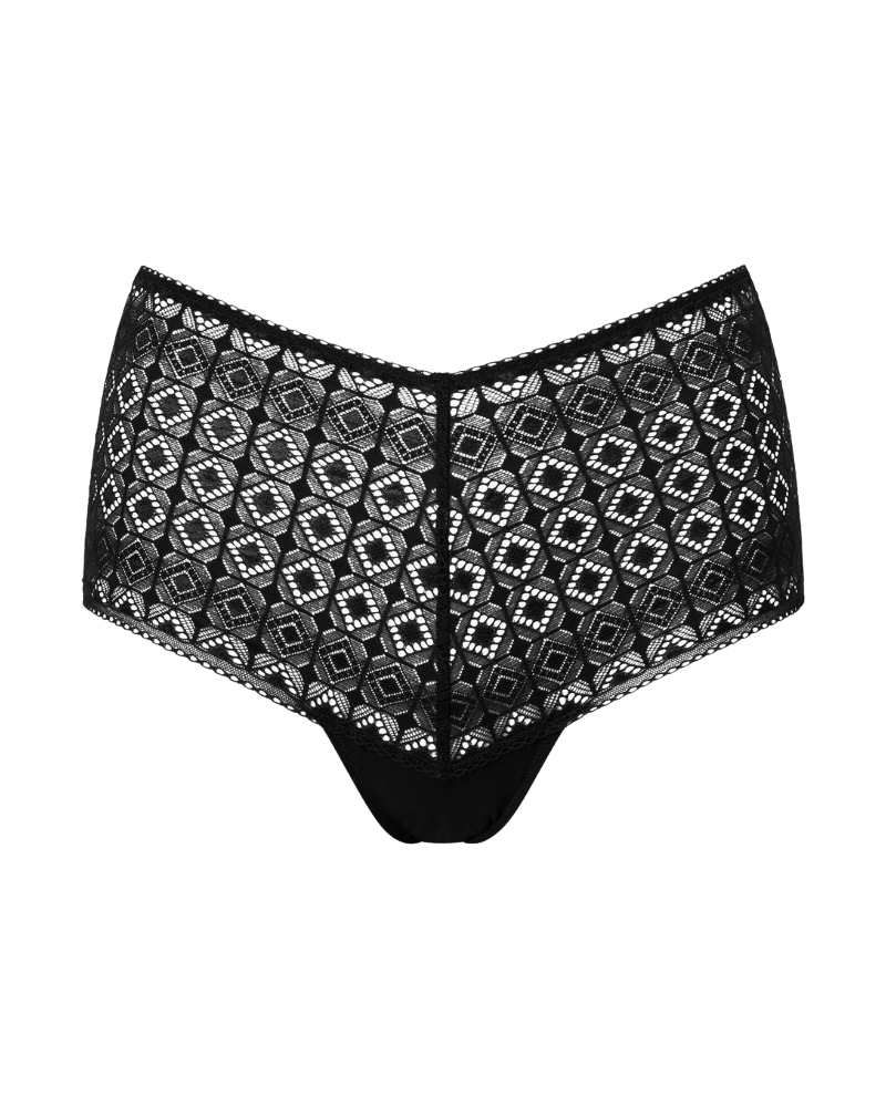 Cosabella Basilica Black Cheeky Bralette Set