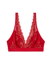 Wacoal Grandalia Red/Rose Embrace Lace Wire Free Bralette