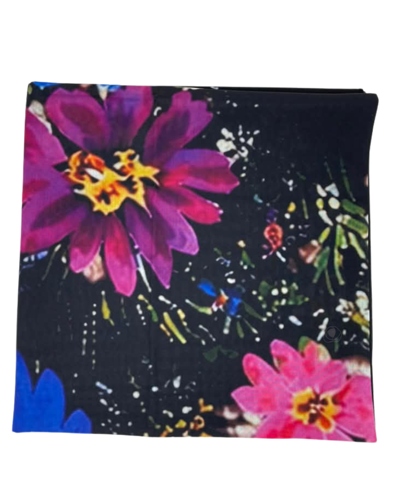 Lizi Headwear Color Meadow Square Scarf