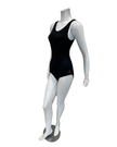 Flamingo Black/Jade/Purple Black Teen Criss Cross One Piece Bathing Suit