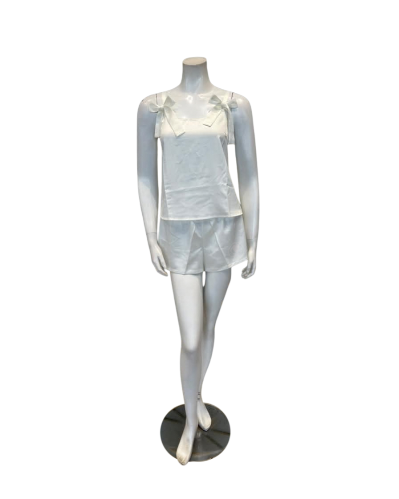 Rya Collection Ivory Halo Cami-Tap Set