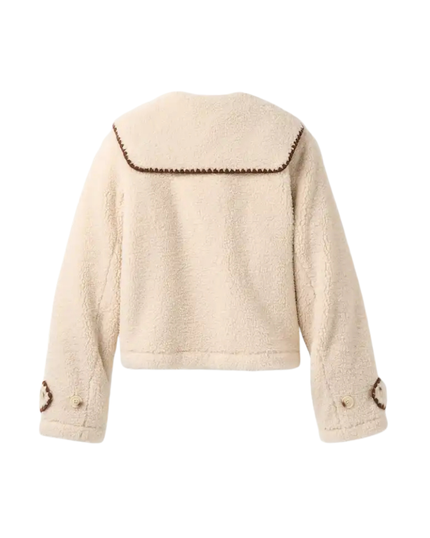 1180637 Cream Nikia Collared Jacket
